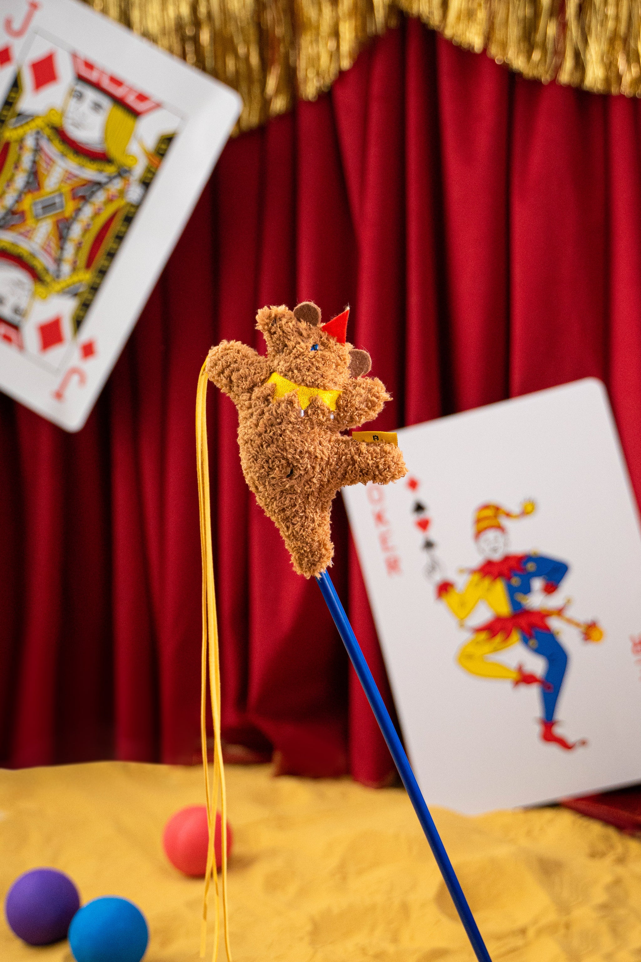 Ballet Bear Cat Teaser Wand