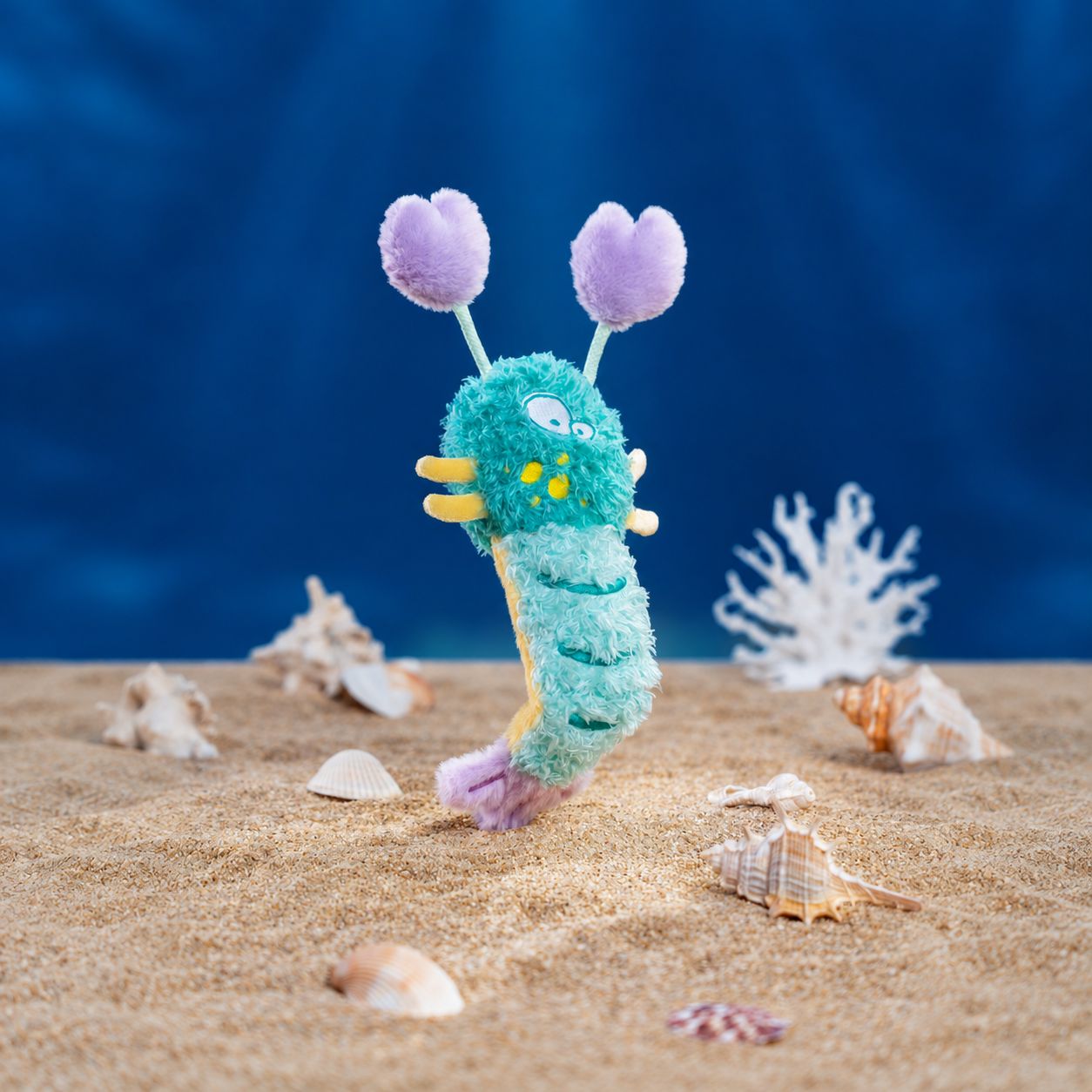 Curly Tail Shrimp Toy