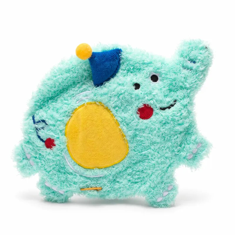 Mint Candy Elephant Crinkle Toy — photograph 2