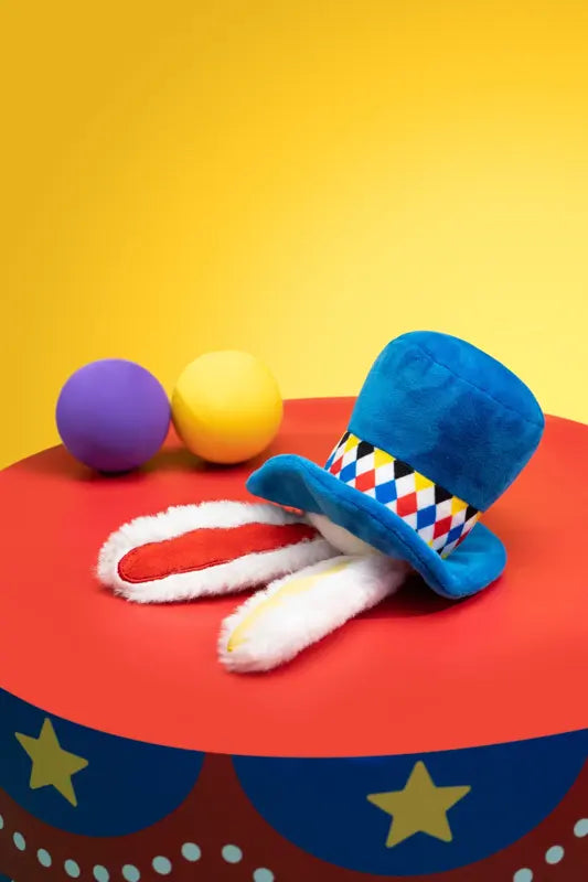Peekaboo Bunny Hat Toy — photograph 2