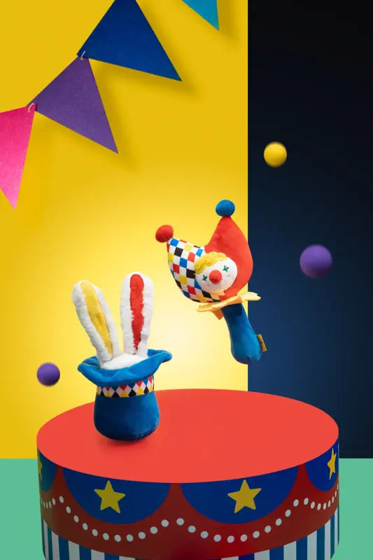 Peekaboo Bunny Hat Toy — photograph 4
