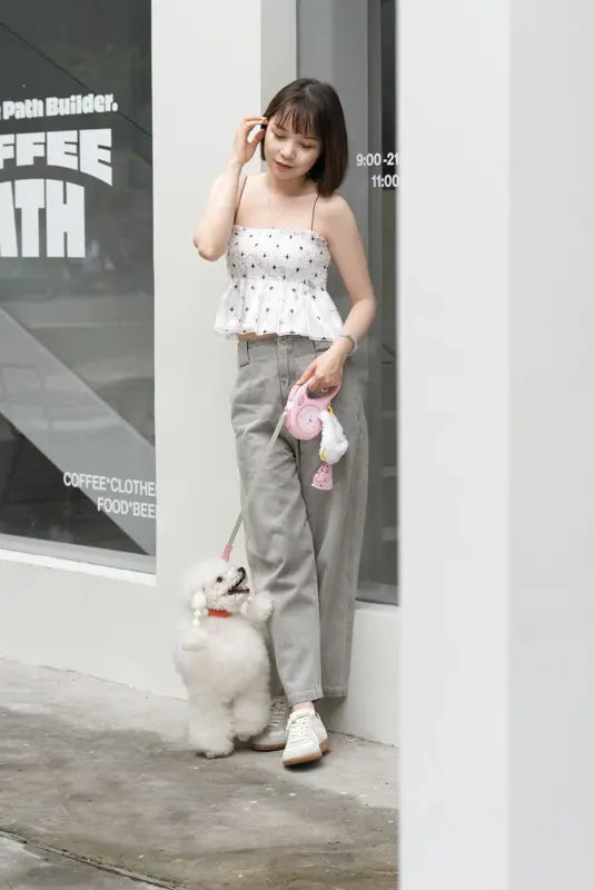 PETSVILLE × FIDA Rabbit Retractable Lead — photograph 5