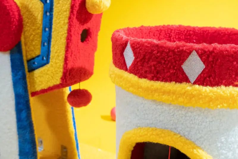 Ferris Wheel Cat Scratching House — photograph 3