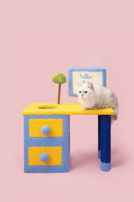 Break Time Desk Cat Tree — photograph 5