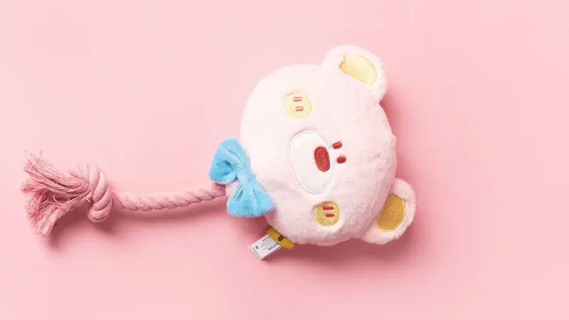 Sugar Plum Rope Bear Toy — photograph 3
