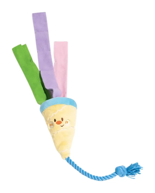 Confetti Pop Rope Toy — photograph 2