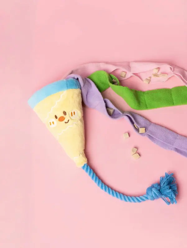 Confetti Pop Rope Toy — photograph 3