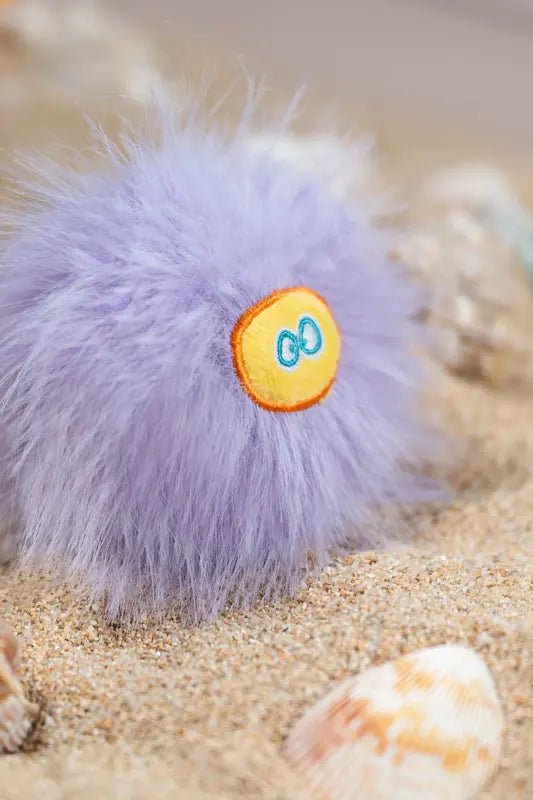 Purple Puff Sea Urchin Toy — photograph 3