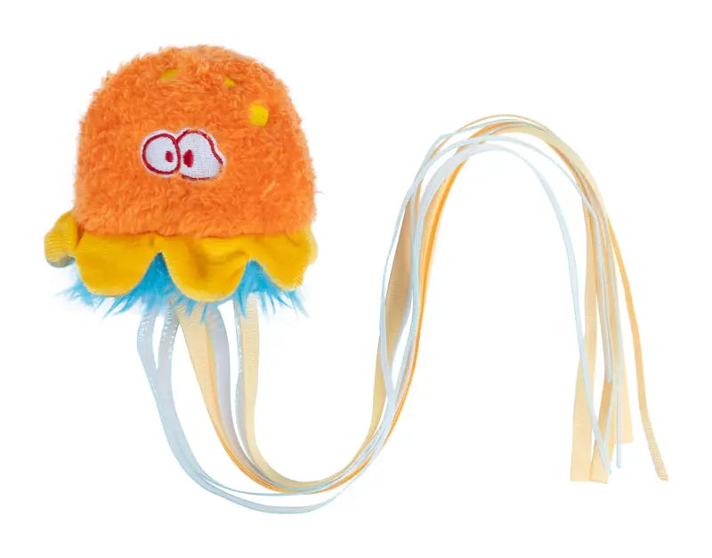 Jingle Bell Jellyfish Cat Toy — photograph 2