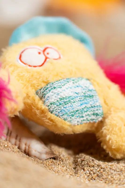 Pom-Pom Seahorse Cat Toy — photograph 3