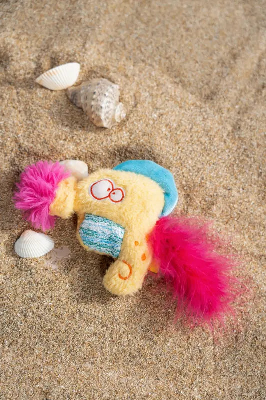 Pom-Pom Seahorse Cat Toy — photograph 5