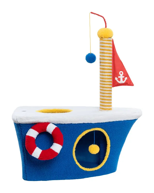 Catch a Wave Sailboat Cat Tree — photograph 2