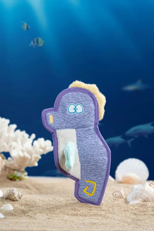 Misty Purple Seahorse Toy — photograph 1