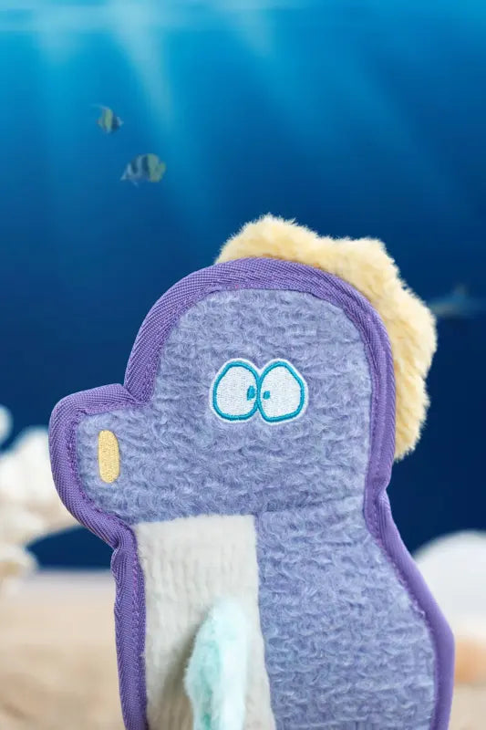 Misty Purple Seahorse Toy — photograph 4