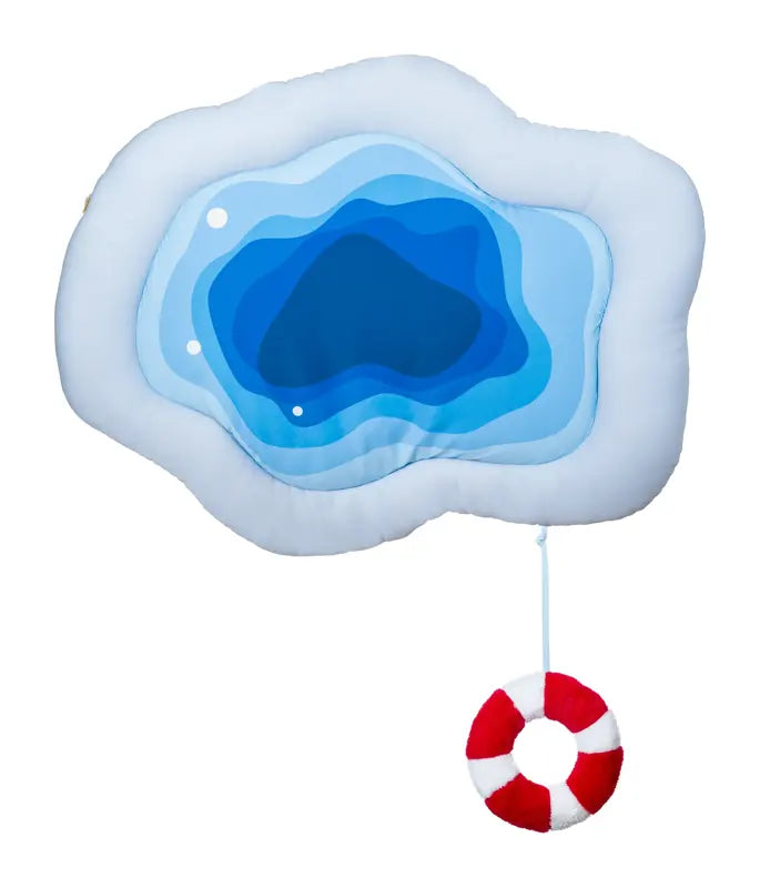 Deep Sea Swirl Cooling Mat — photograph 1