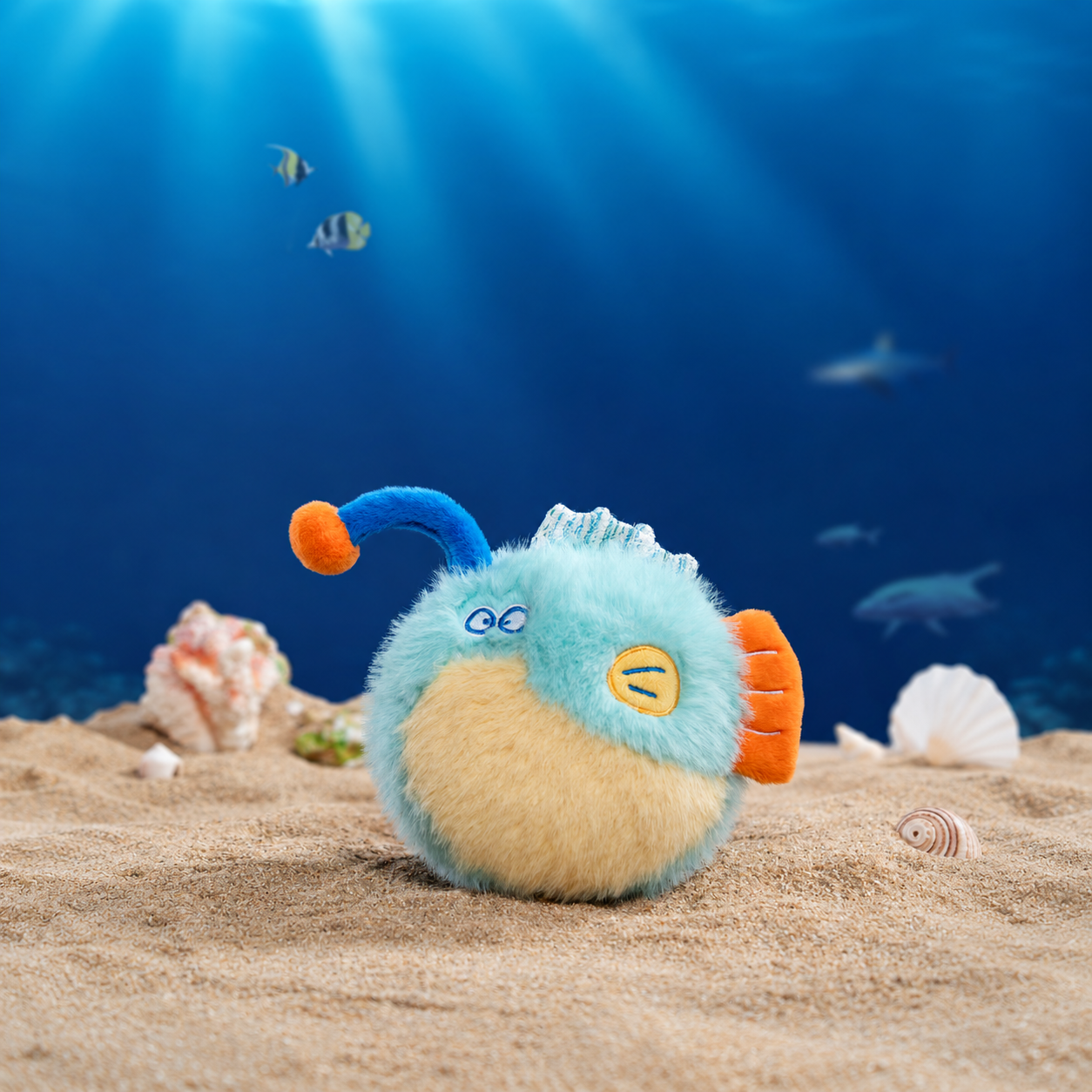 Bouncy Pudding Anglerfish Toy