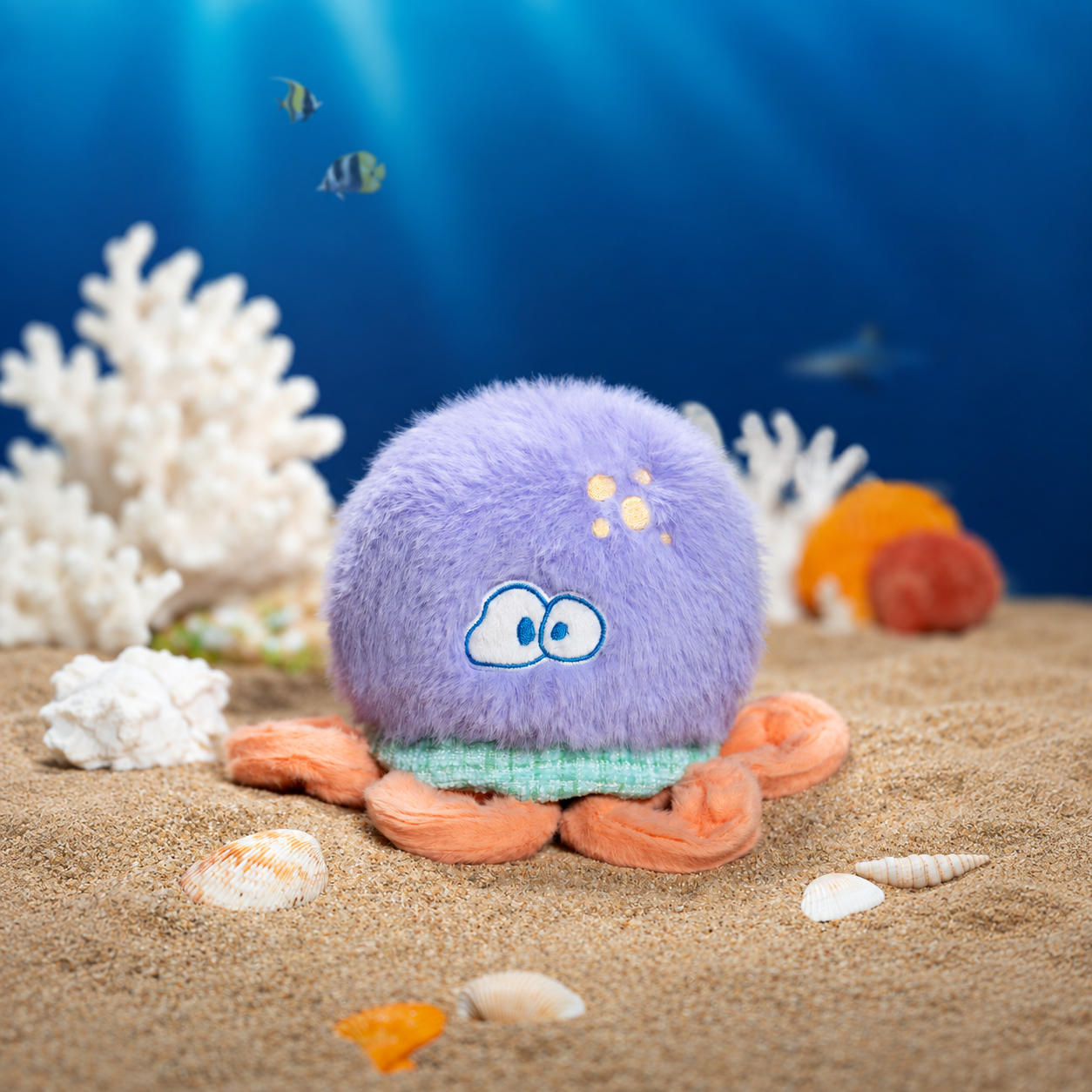 Bouncy Taro Octopus Toy