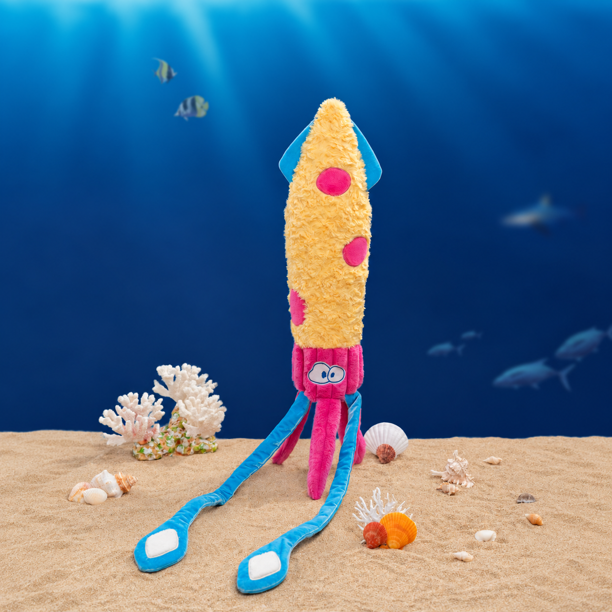 Neon Squid Toy PLUS