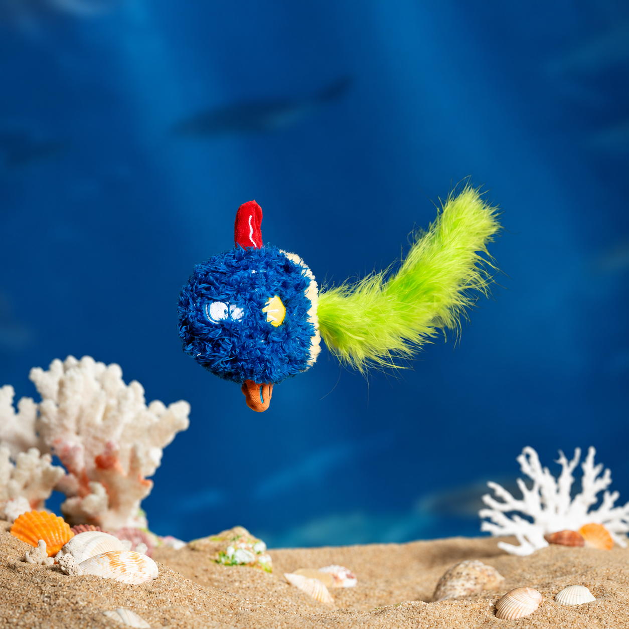 Wiggle Tail Sunfish Cat Toy