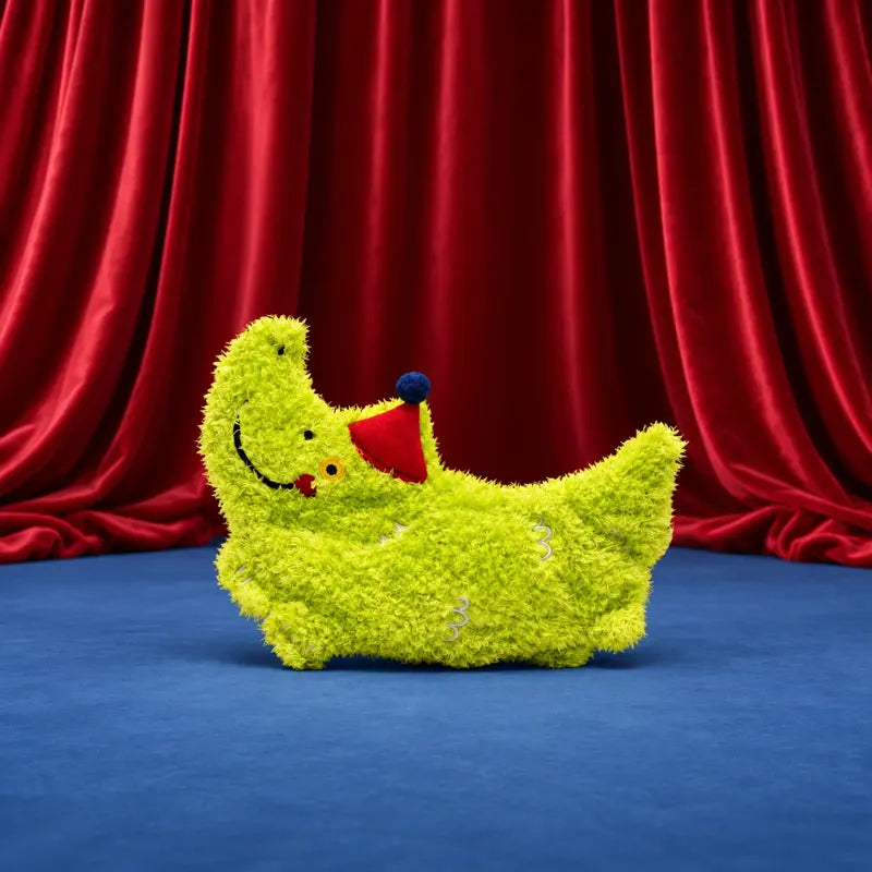 Pistachio Crocodile Crinkle Toy