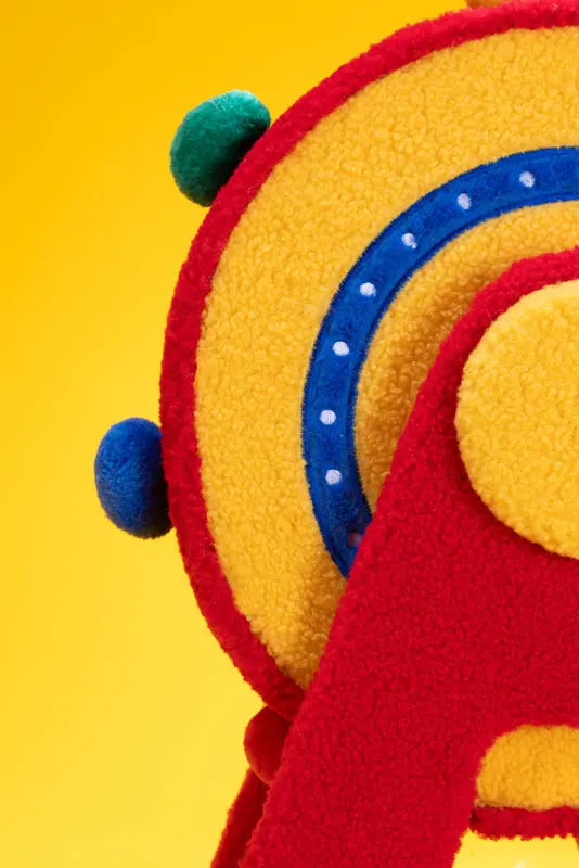 Ferris Wheel Cat Scratching Post — detail photograph